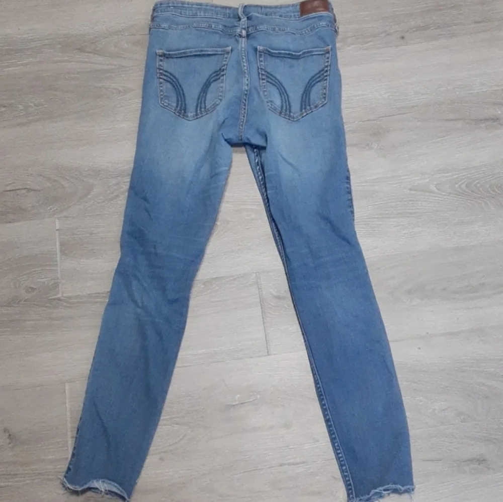 Hollister High Rise Super Skinny Distressed Jeans